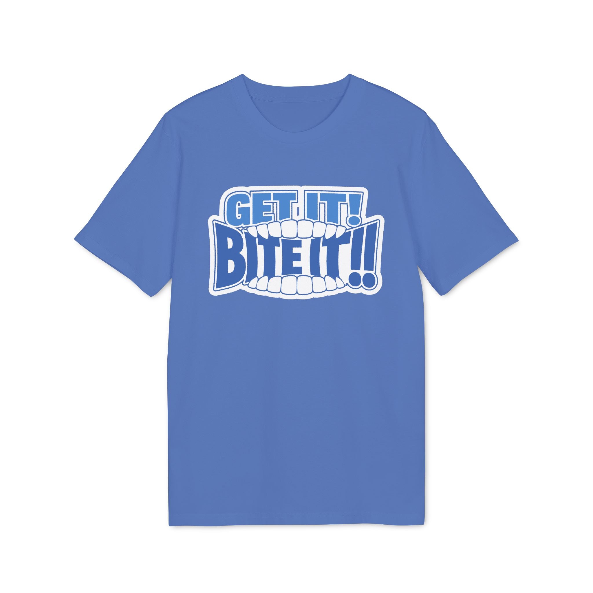 💪 GET IT! BITE IT!!🫦 | Official GO Forth! T-Shirt | Large Chest Logo | Colour