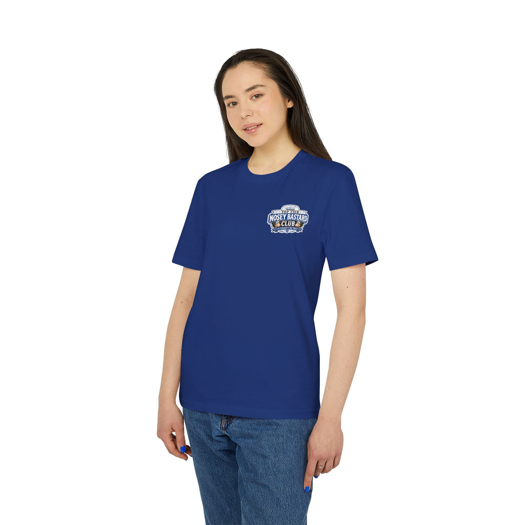 'TOP TIER' Nosey Bastard Club👃| Official GO Forth! T-Shirt | Small Chest Logo | Colour