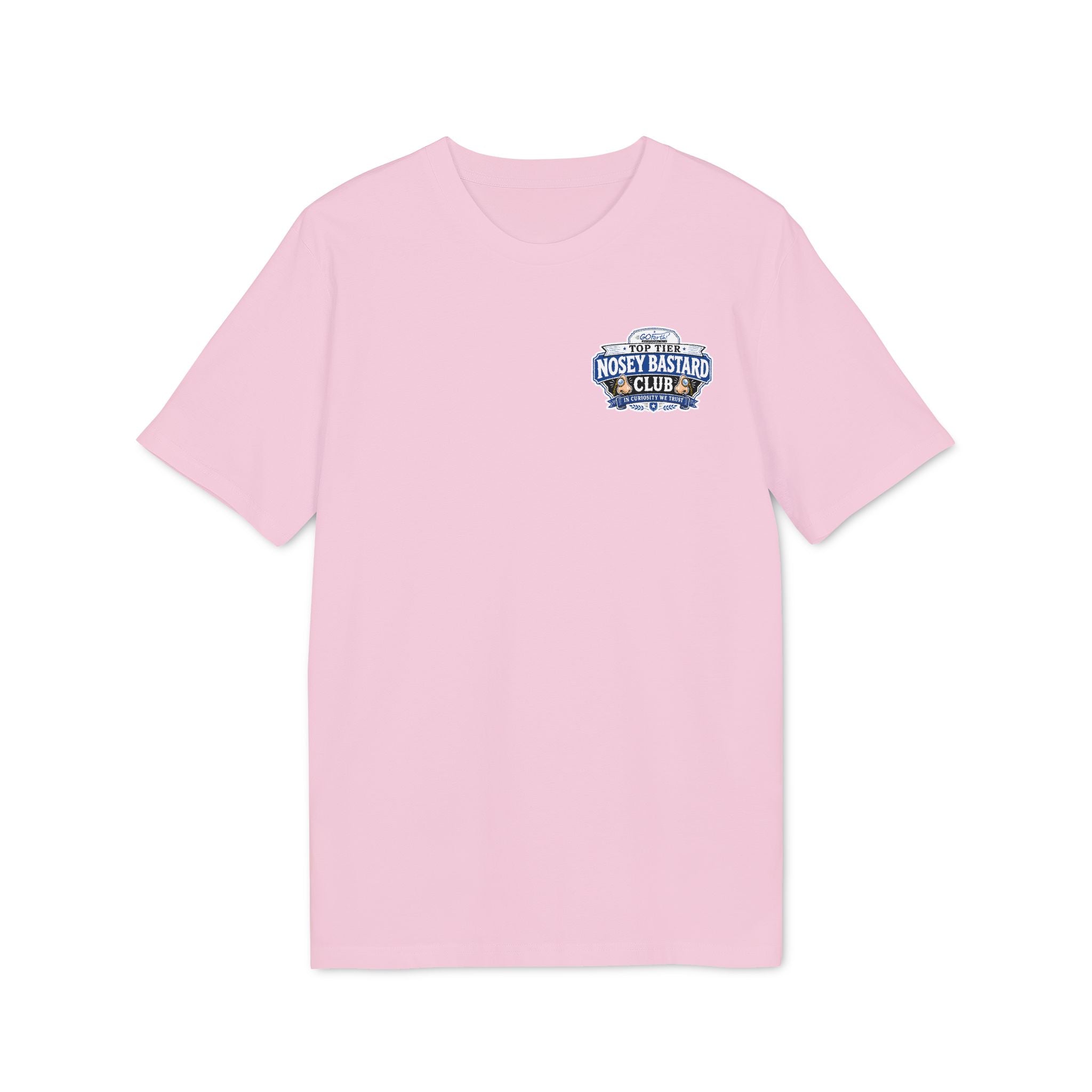 'TOP TIER' Nosey Bastard Club👃| Official GO Forth! T-Shirt | Small Chest Logo | Colour