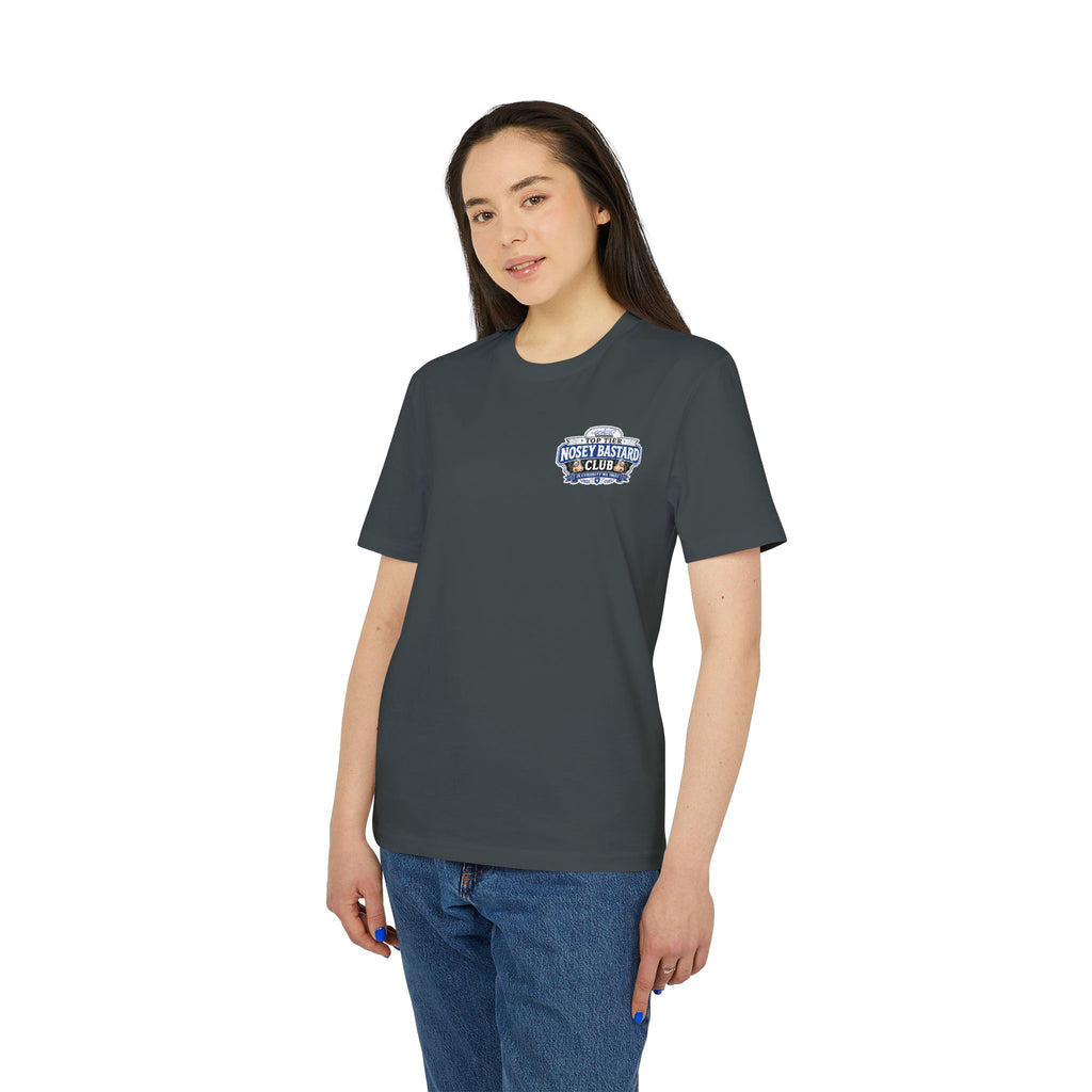 'TOP TIER' Nosey Bastard Club👃| Official GO Forth! T-Shirt | Small Chest Logo | Colour