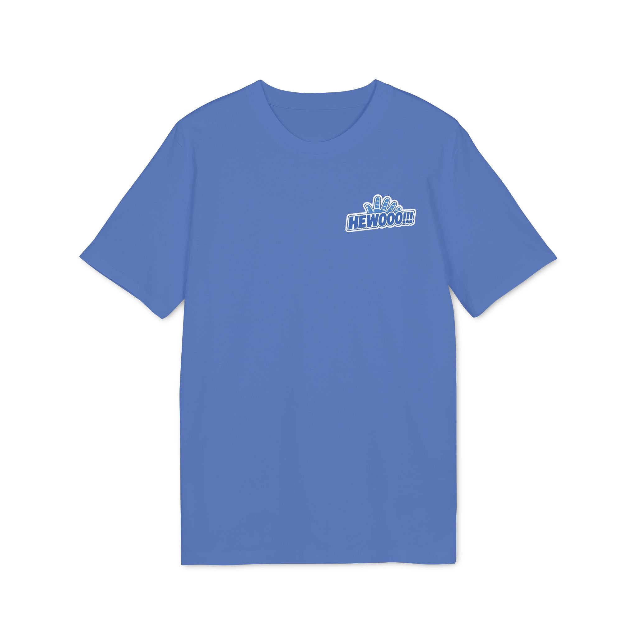 HEWOOO!!! 👋 | Official GO Forth! T-Shirt | Small Chest Logo | Colour