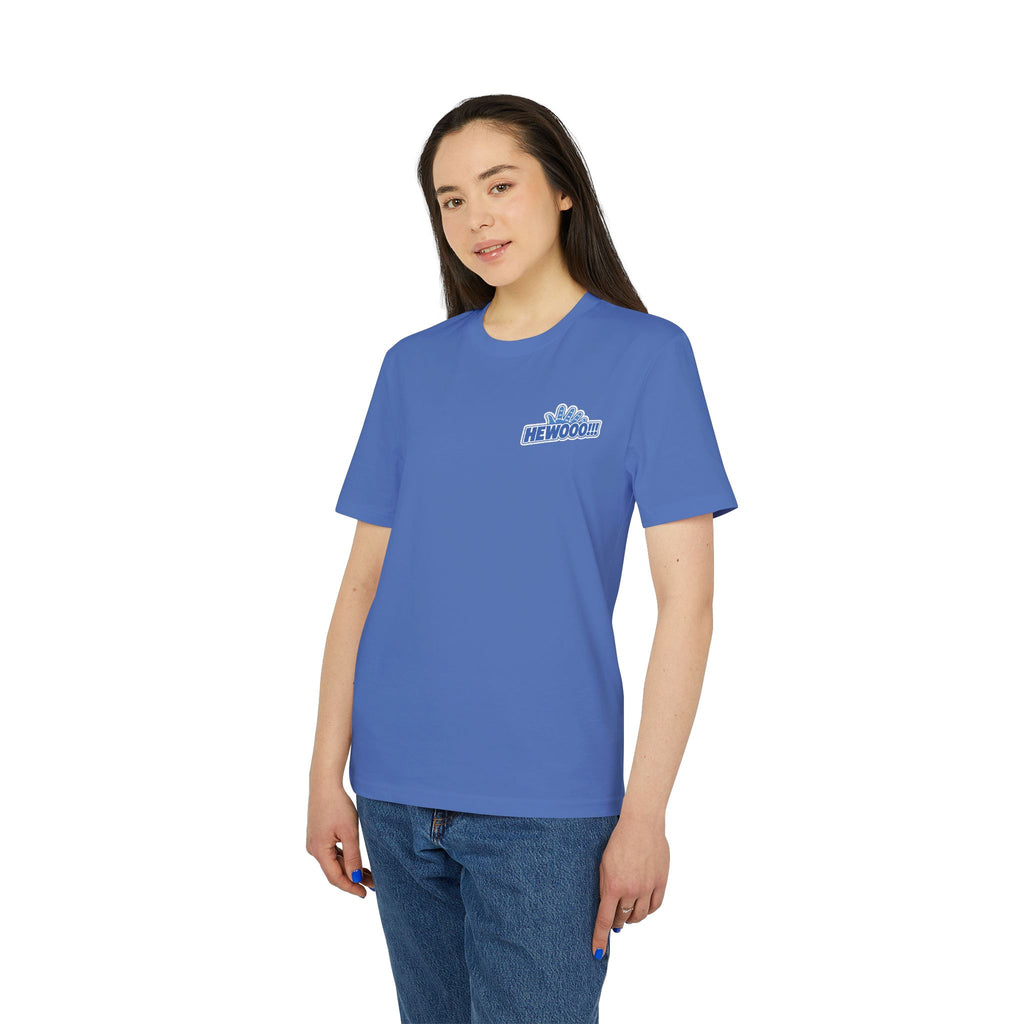 HEWOOO!!! 👋 | Official GO Forth! T-Shirt | Small Chest Logo | Colour