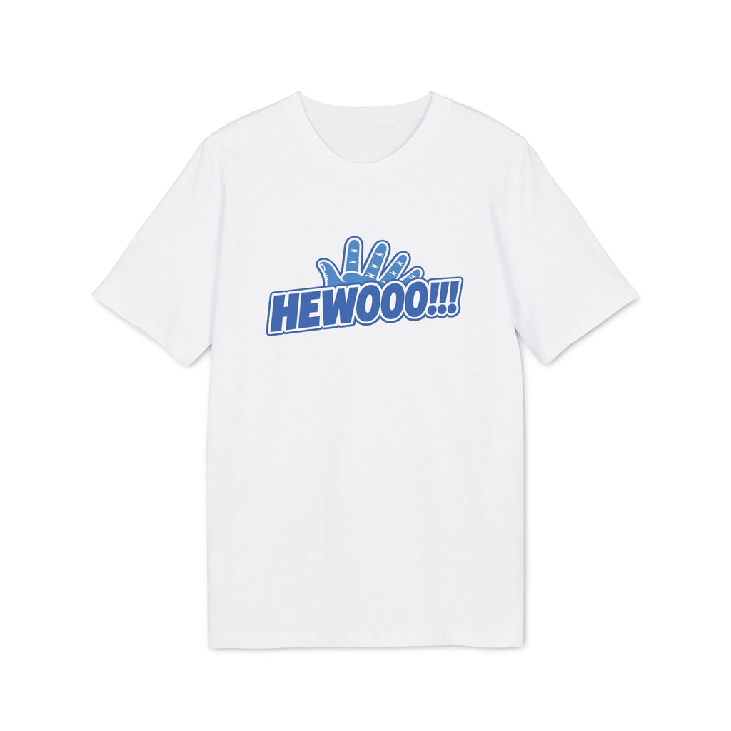 HEWOOO!!! 👋 | Official GO Forth! T-Shirt | Large Chest Logo | White