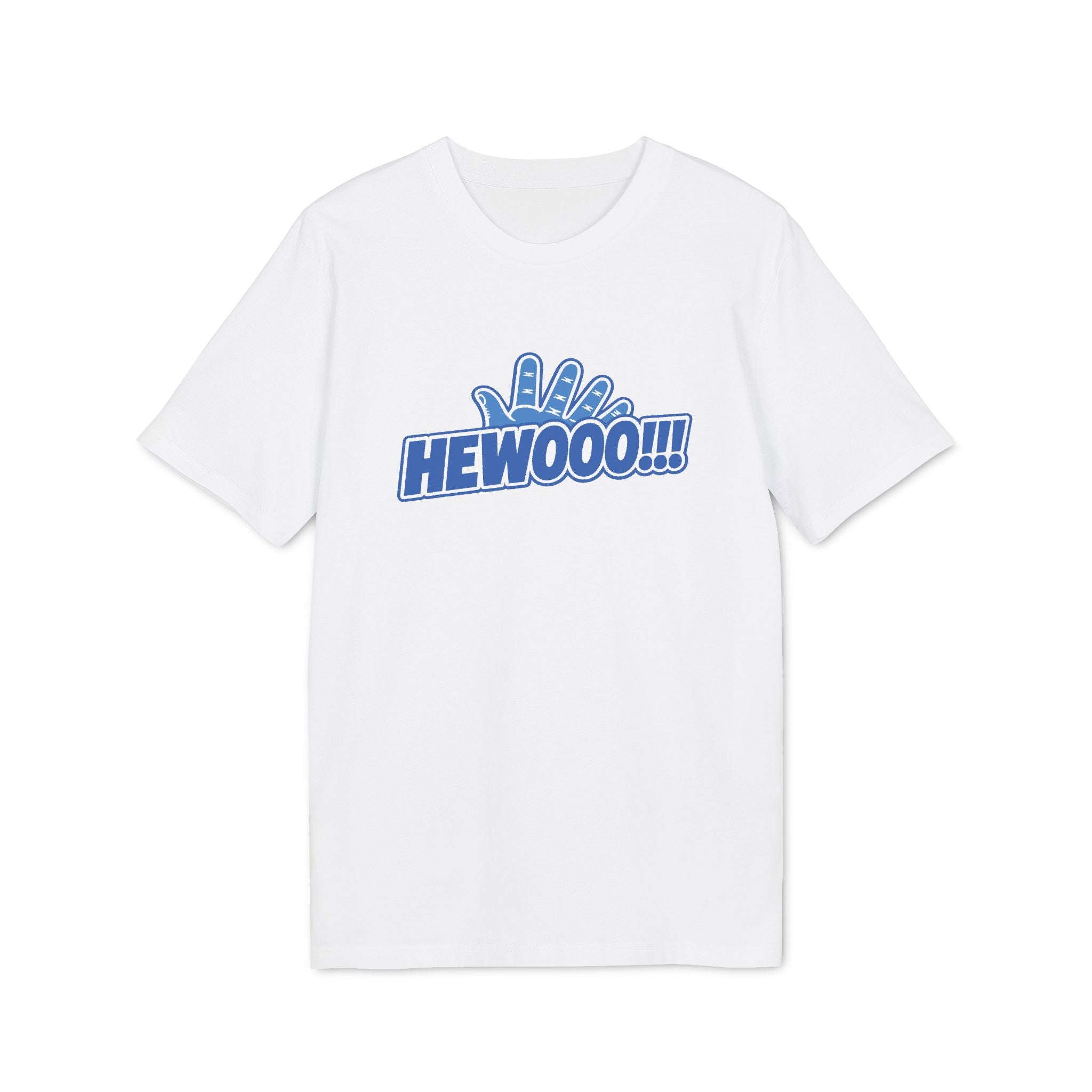 HEWOOO!!! 👋 | Official GO Forth! T-Shirt | Large Chest Logo | White