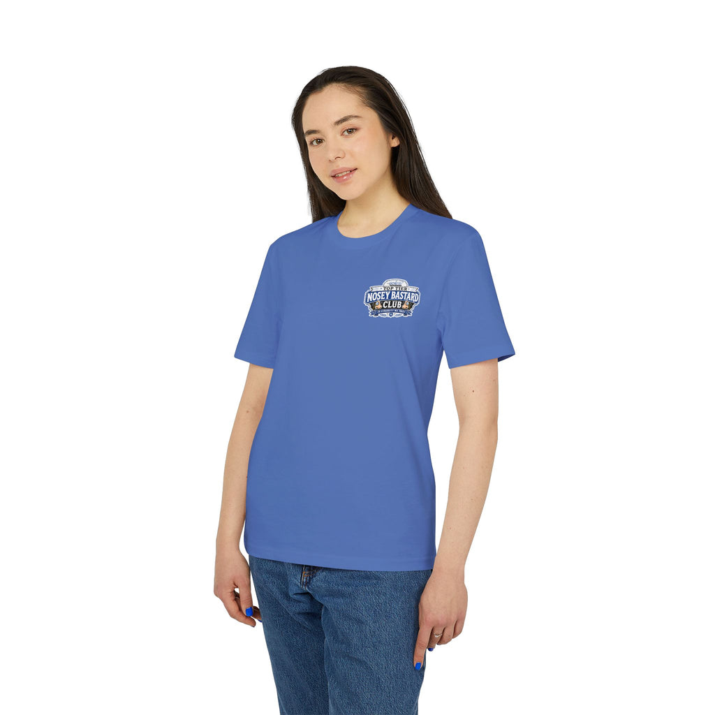 'TOP TIER' Nosey Bastard Club👃| Official GO Forth! T-Shirt | Small Chest Logo | Colour