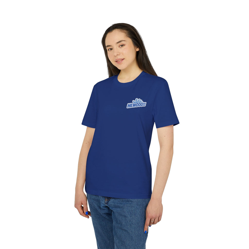 HEWOOO!!! 👋 | Official GO Forth! T-Shirt | Small Chest Logo | Colour