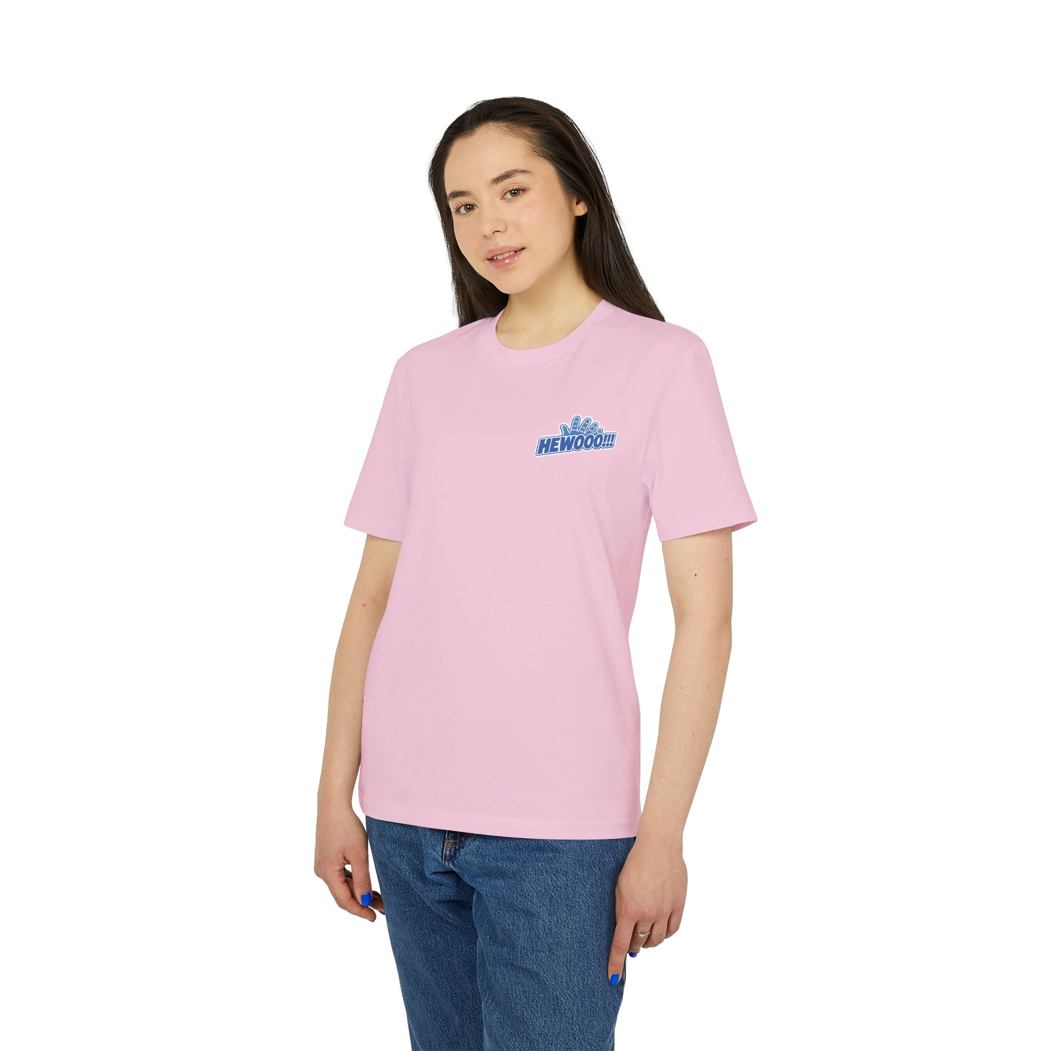 HEWOOO!!! 👋 | Official GO Forth! T-Shirt | Small Chest Logo | Colour