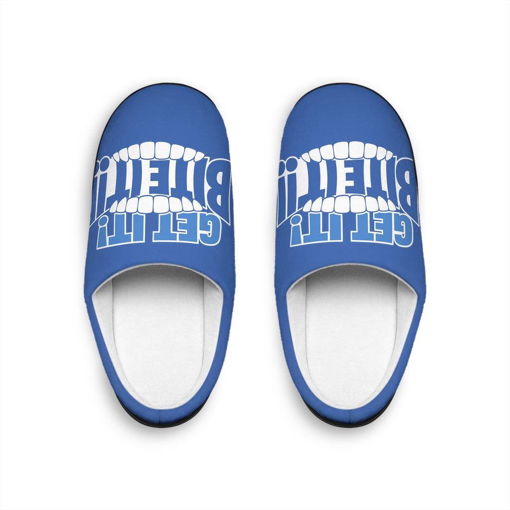 💪 Get It! BITE IT!! 🫦 | OFFICIAL GO Forth! Slippers | Mens or Woman with big feet