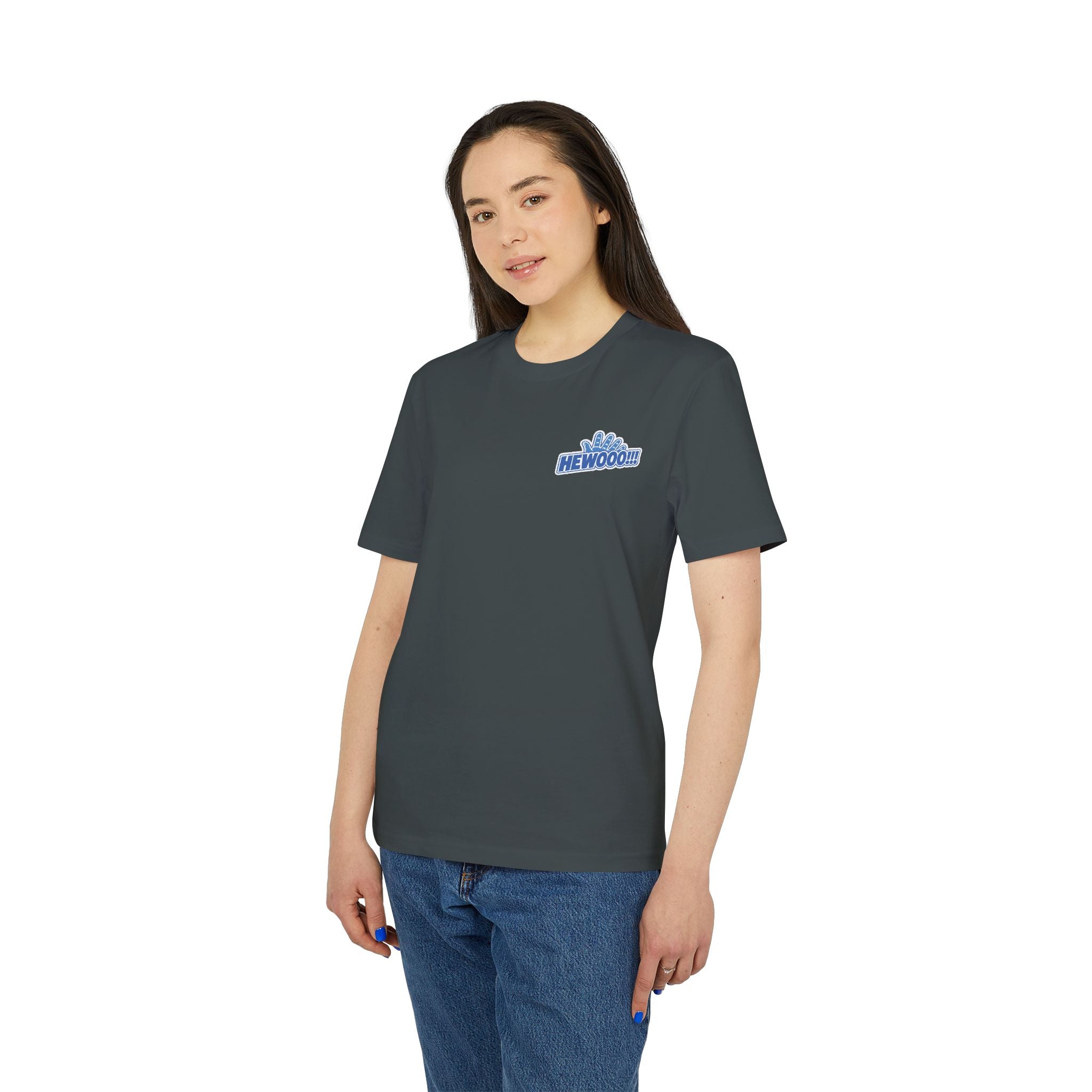 HEWOOO!!! 👋 | Official GO Forth! T-Shirt | Small Chest Logo | Colour