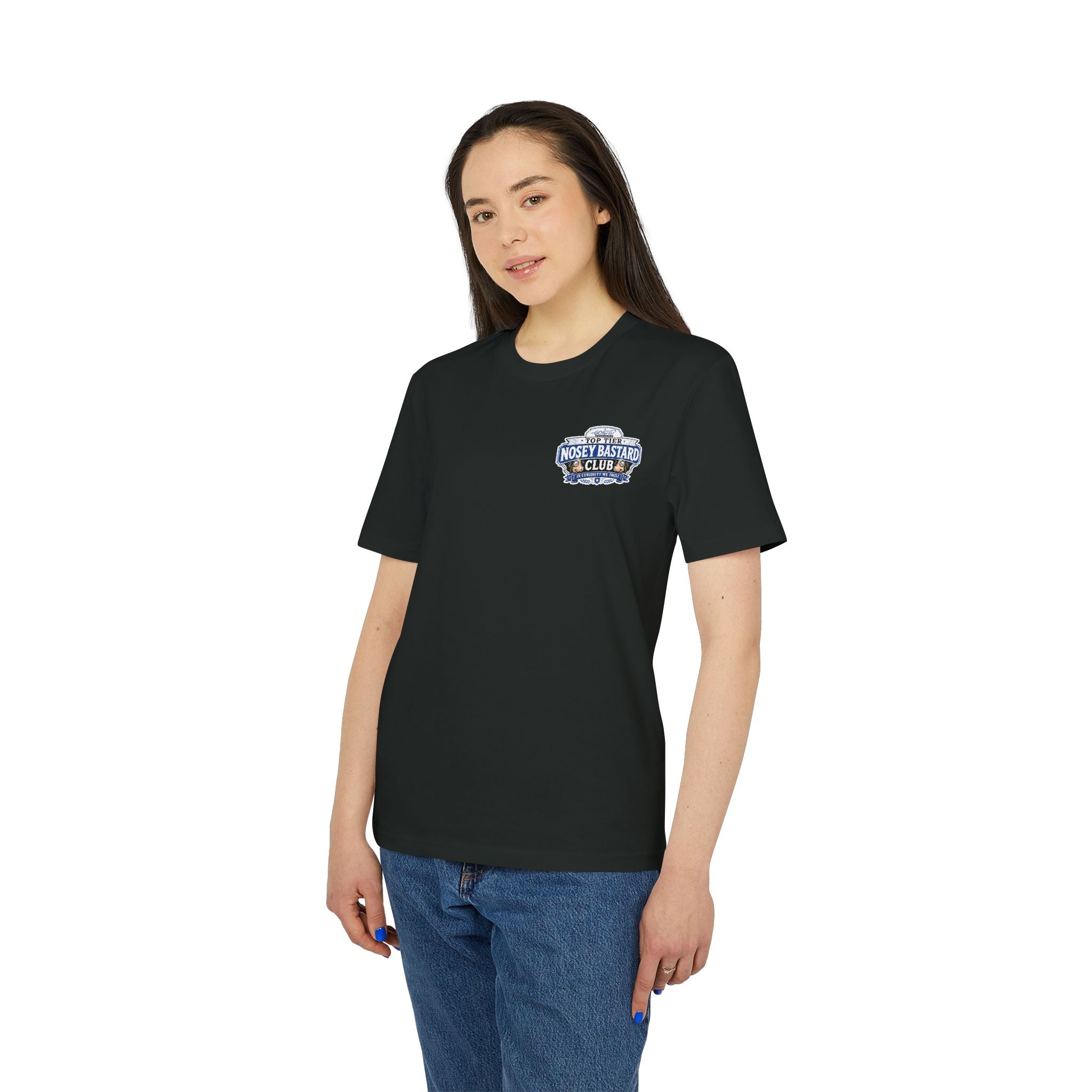 'TOP TIER' Nosey Bastard Club👃| Official GO Forth! T-Shirt | Small Chest Logo | Colour