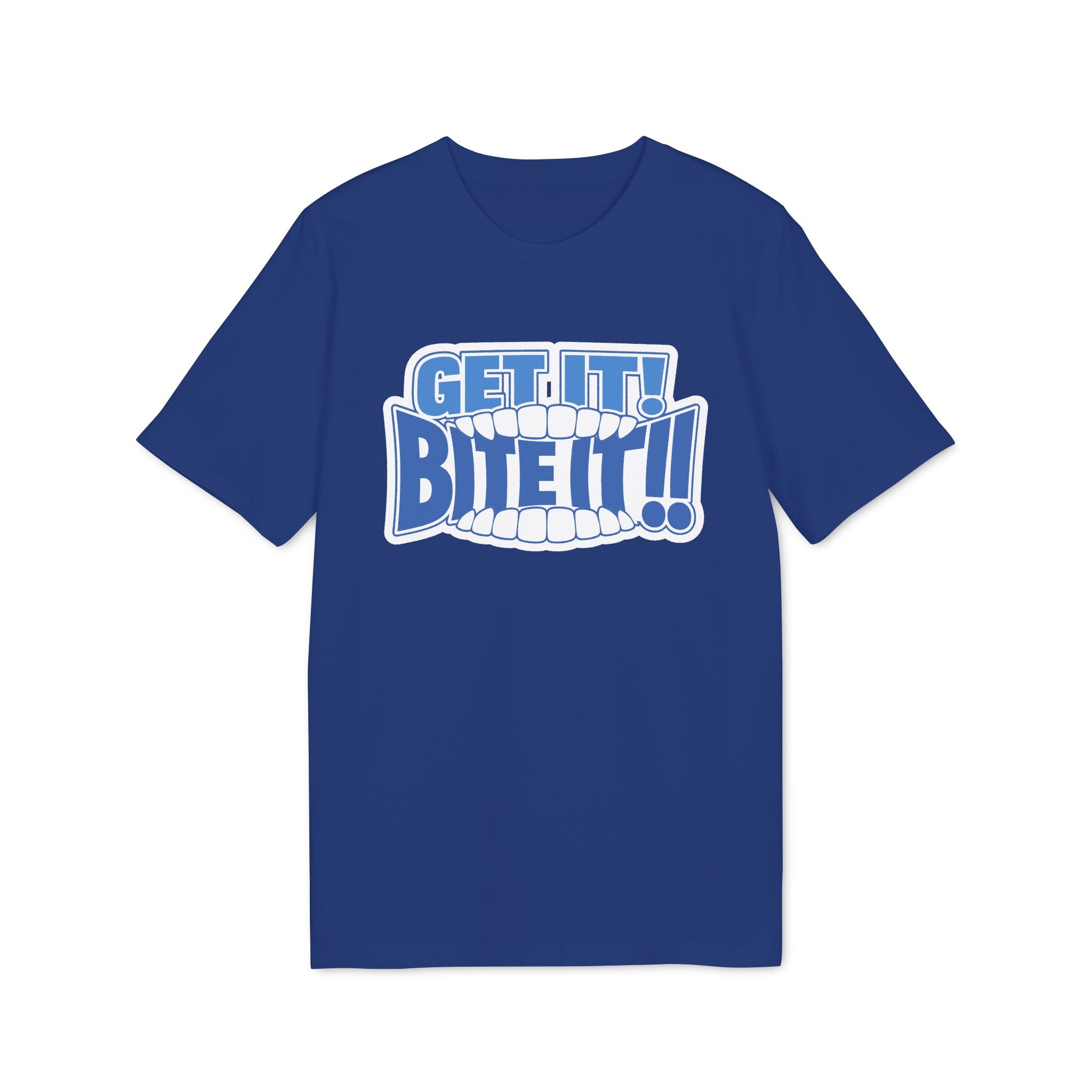 💪 GET IT! BITE IT!!🫦 | Official GO Forth! T-Shirt | Large Chest Logo | Colour